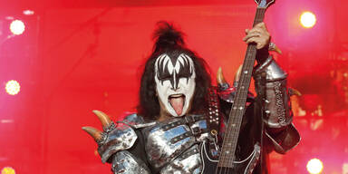 Kiss-Konzert als Blut- und Feuer-Spektakel
