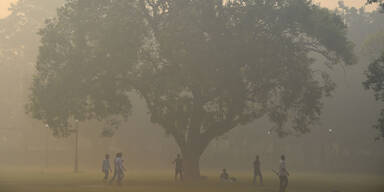 Neu-Delhi nach Lichterfest in giftigen Nebel gehüllt
