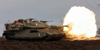 Panzer des israelischen Militärs