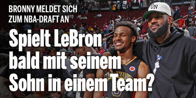 LeBron udn Bronny James