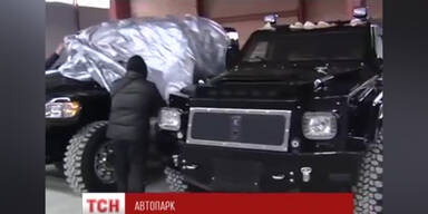 Zu sehen: Alle Autos von Janukowitsch
