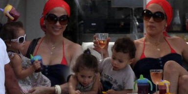 Jennifer Lopez mit Emme & Max