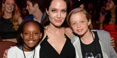 Angelina Jolie und ihe Töchter
