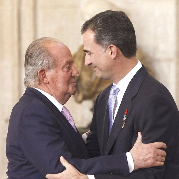 Royaler Paukenschlag:
König Juan Carlos tritt ab