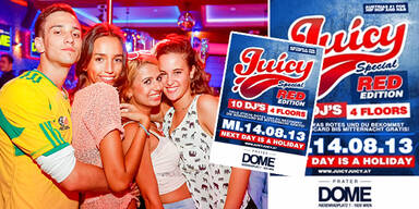 Juicy R.E.D Edition im Prater Dome