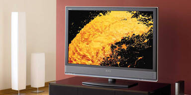 Flat-TV-Farbspiel in Full HD