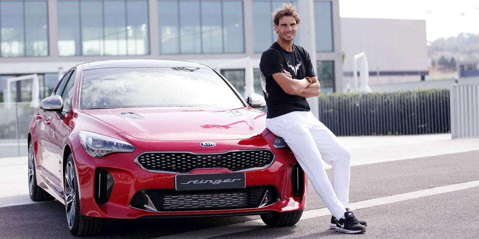 Nadal soll den Kia Stinger pushen