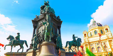 Kaiserin Maria Theresa Statue beim Museumsquartier