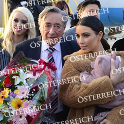 Kim Kardashian ist in Wien gelandet
