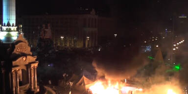 Kiew brennt: 25 Tote bei Straßenschlachten