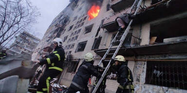 Zwei Tote bei Angriff auf Hochhaus in Kiew