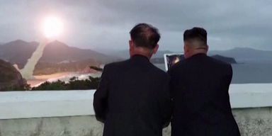 Kim Jong Un Raketenstart
