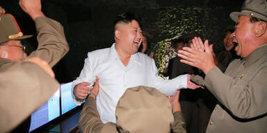 Kim Jong-Un Raketentest