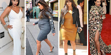 Kim Kardashians schlimmste Schwangerschafts-Styles