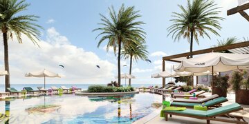 Das neue Kite Beach Resort in Fuwairit