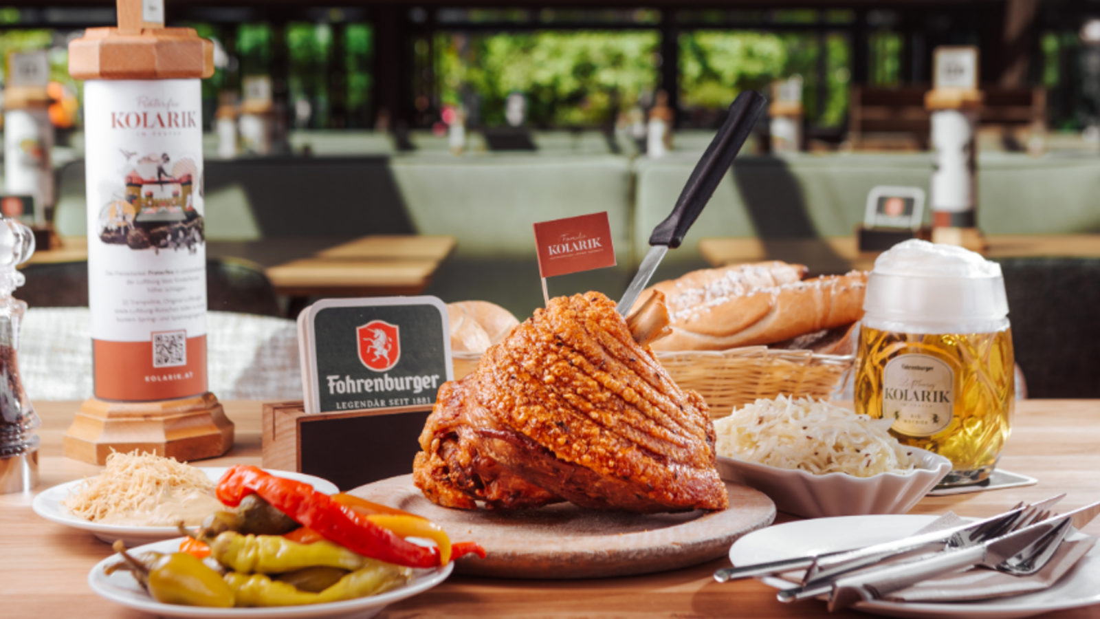 Kolarik im Prater ist EU Organic Award Gewinner Cooking