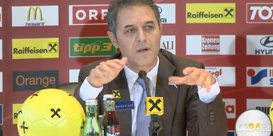 Marcel Koller stellt neues ÖFB Team vor