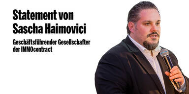 Statement von Sascha Haimovici