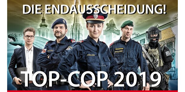 Wer wird Top-Cop 2019? - Das große Final-Voting