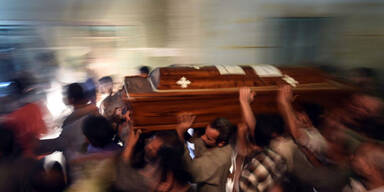 Anschlag auf koptische Christen am 26. Mai in Ägypten - Begräbnis
