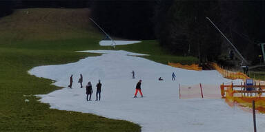 Schnee-Mangel:  Deutsche Urlauber  flüchten aus Skiorten