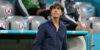 Bundestrainer Jogi Löw bei der EM 2020