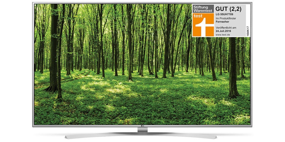 UHD-TVs von LG holen sich Testsieg