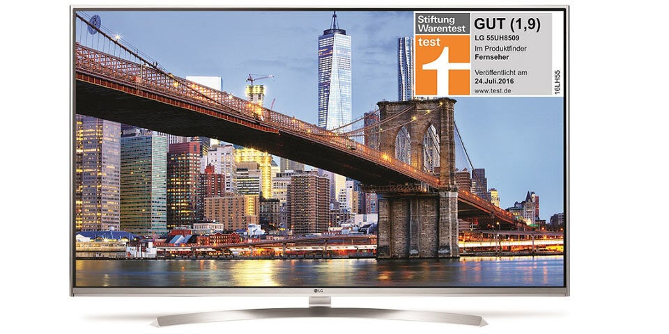 UHD-TVs von LG holen sich Testsieg
