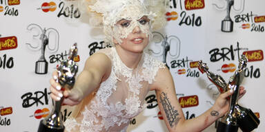 Lady Gaga räumte bei Brit Awards ab