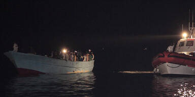 Lampedusa Flüchtlinge Boot Flüchtlingsboot Bootsflüchtlinge