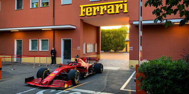 F1: Leclerc flitzte durch Maranello
