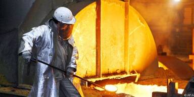 Leichte Erholung in der Stahlindustrie