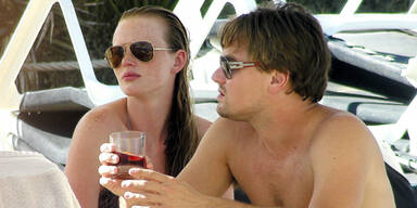 Leo DiCaprio turtelt mit Anne V am Strand Vyalitsyna