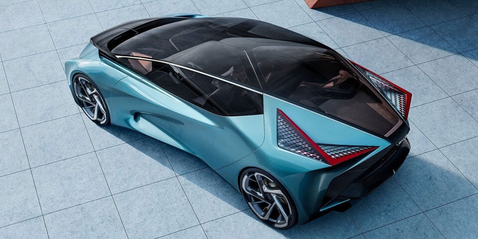 Elektrischer Luxus-Gleiter von Lexus