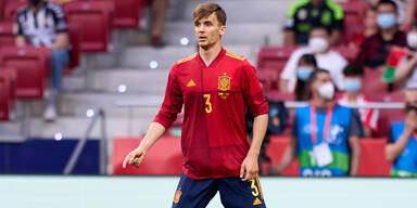 Diego Llorente im Einsatz für das spanische Nationalteam