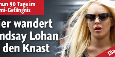 Hier geht Lindsay Lohan in den Häfen