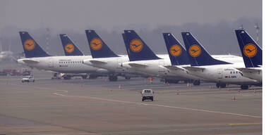 Warnstreik: Lufthansa streicht fast alle Flüge