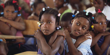 Mädchen Dominikanische Republik