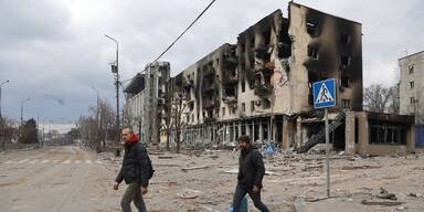 Russsiche Offensive auf Mariupol wird fortgesetzt