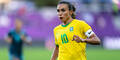 Braslianische Fußball-Dame Marta