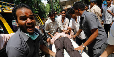Massenpanik in Mumbai - Mindestens 22 Tote