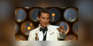 Matthew McConaughey holt Oscar für beste Hauptrolle