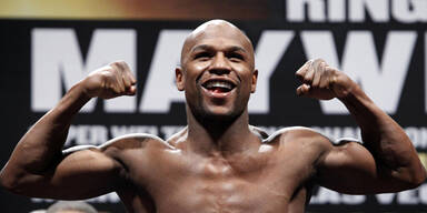 Mayweather jr. boxt Woods vom Thron