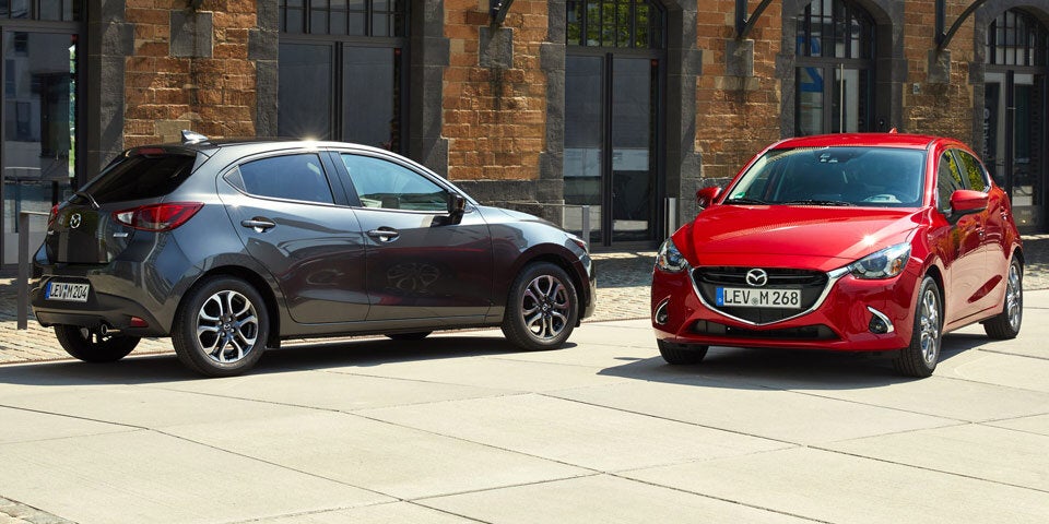 Aufgefrischter Mazda2 geht an den Start