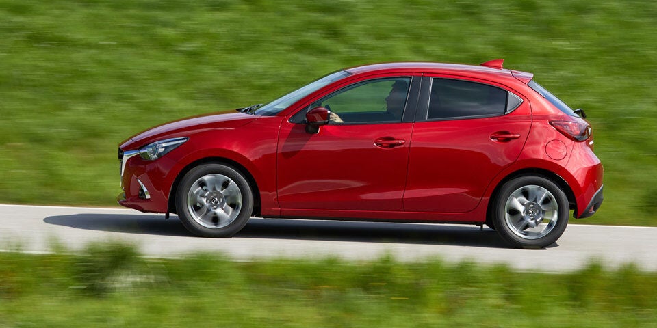 Aufgefrischter Mazda2 geht an den Start