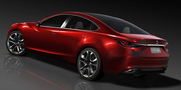 Weltpremiere der Mazda-Studie Takeri
