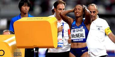 Olympiasiegerin McNeal wegen Doping gesperrt