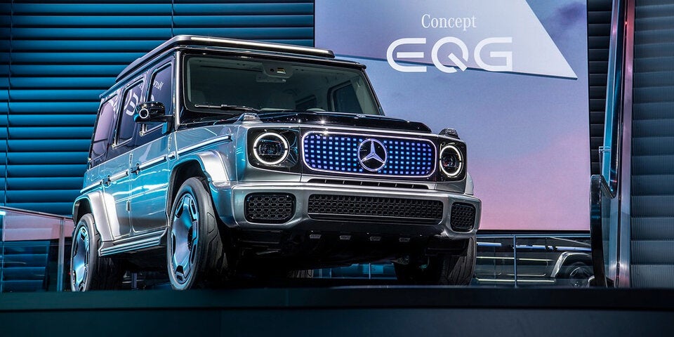 Mercedes auf der IAA: EQE, EQG und erster E-AMG