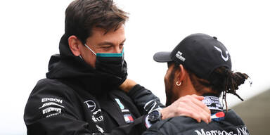 Toto Wolff und Lewis Hamilton