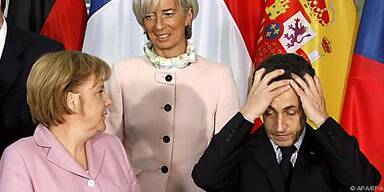 Merkel, Lagarde und Sarkozy